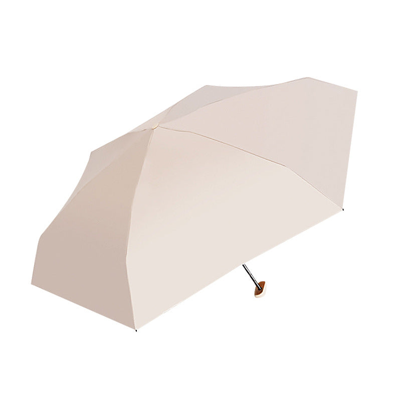Compact pocket umbrella in pink – UV and rain protection
